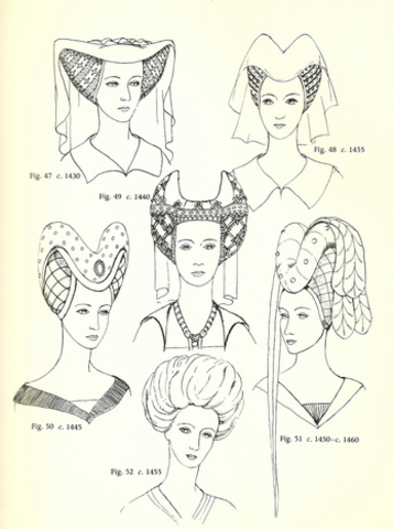 Renaissance hair do's