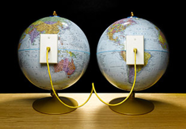 Подключение к сети первых иностранных организаций