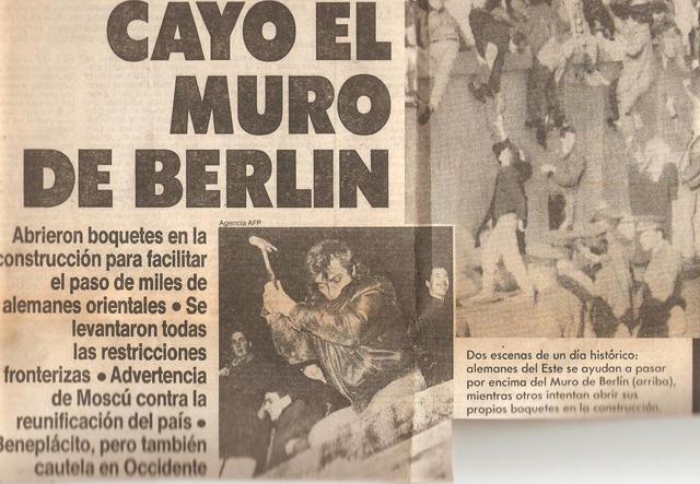 Fall of the Berlin Wall