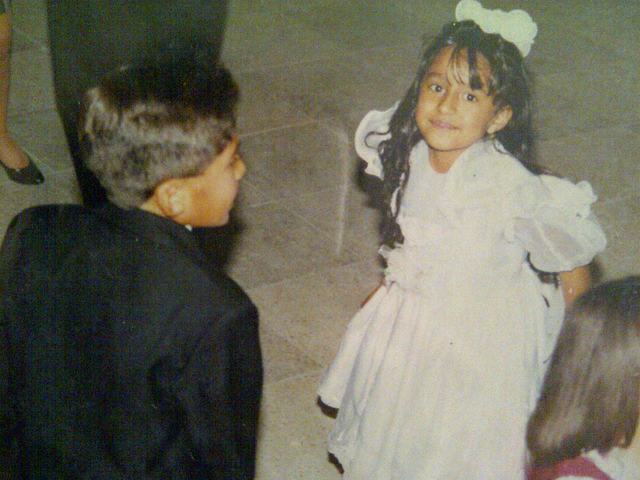 De niña me encantaba salir de damita!!