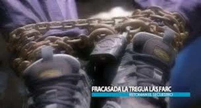 Primer secuestro de un extranjero por las FARC
