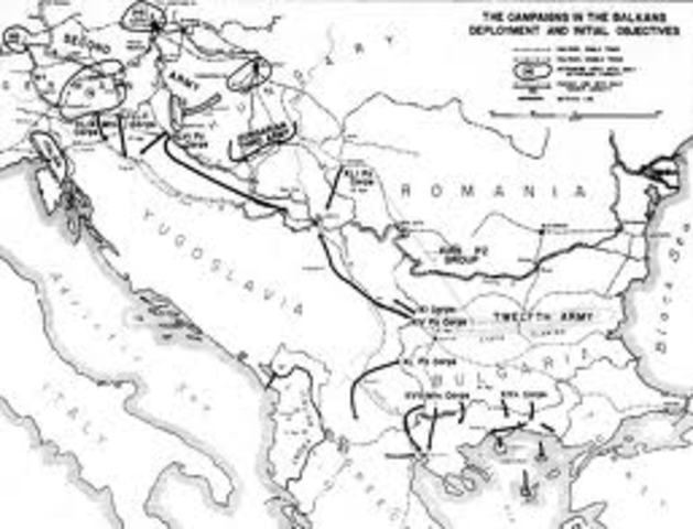 hitler takes over balkans