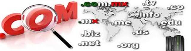 Primer registro de nombre de dominio