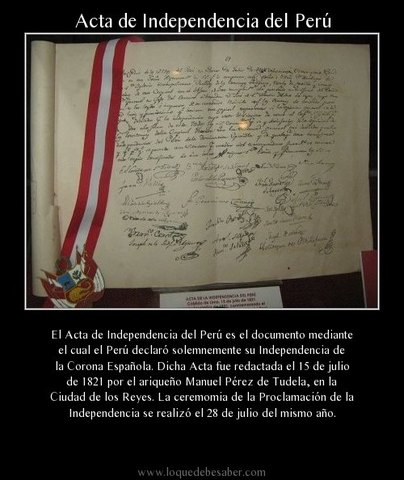 Firma del Acta de Independencia