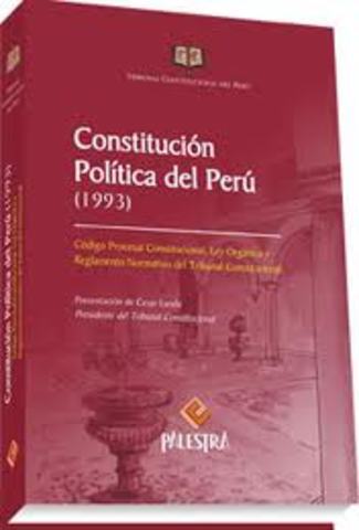 Constitución Política del Perú 1993