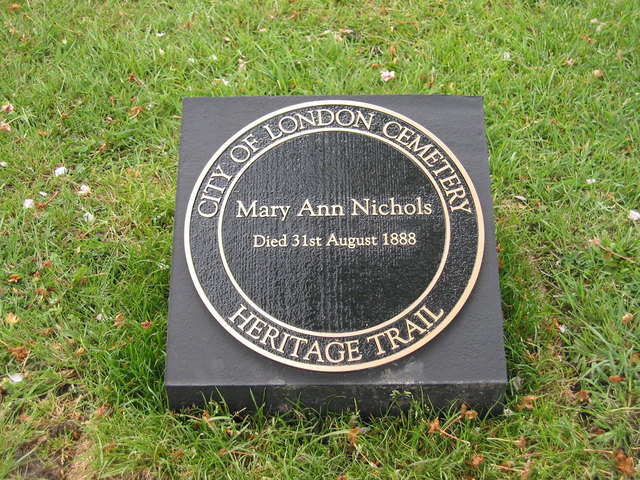 Mary Ann Nichols is Buried