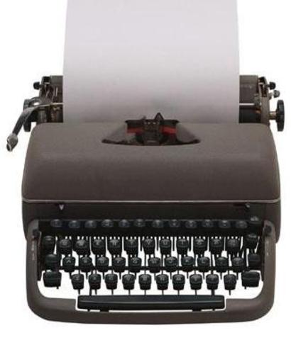 MAQUINA DE ESCRIBIR MECÁNICA.