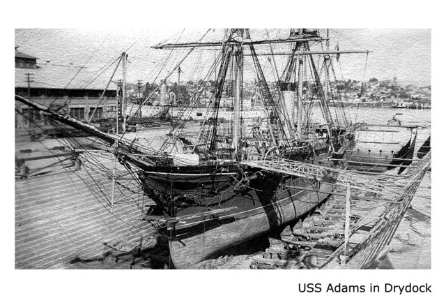 Began service on "Adams"