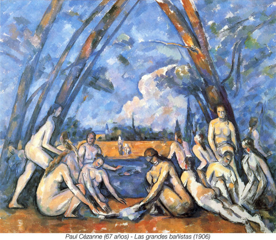 CEZANNE - "Las Grandes Bañistas"