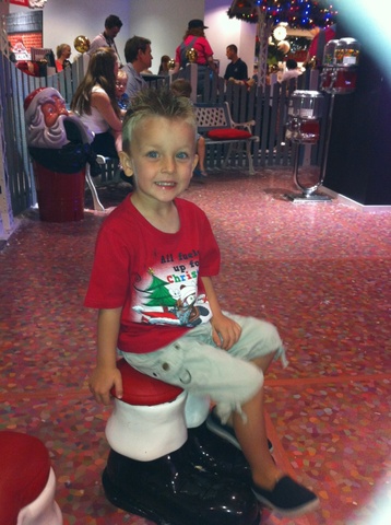 My baby cousin Thomas was born