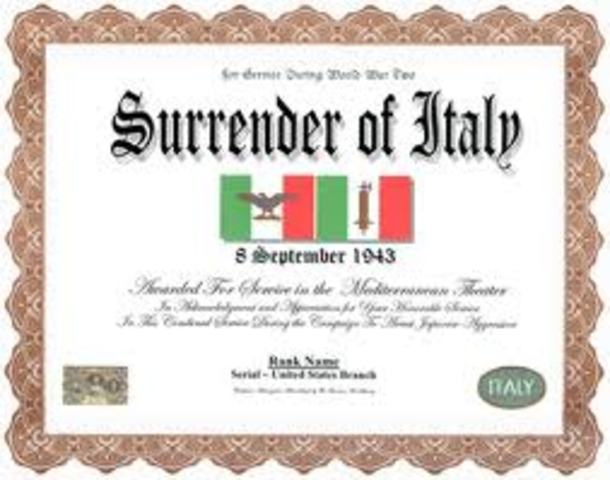 Italy surrenders but Germany takes over the battle