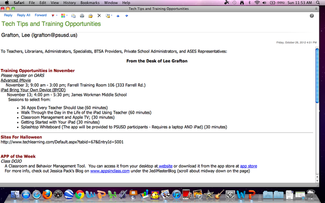 iPad Bring Your Own Device (BYOD)