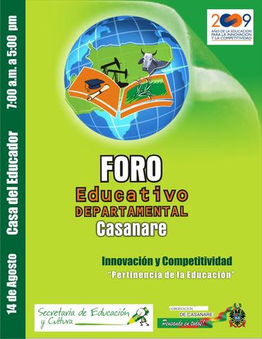 Foro Nacional de Educación Ambiental
