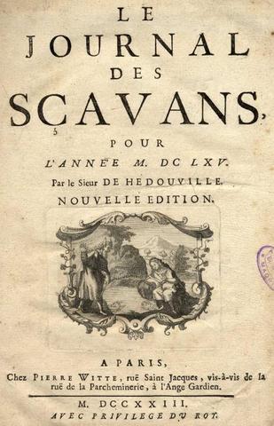 LE JOURNAL DE SAVANTS