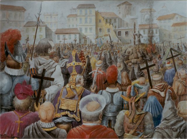 Rogo di Giordano Bruno