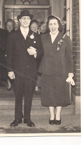 Ralph and Lillian Fen get Married in London, England