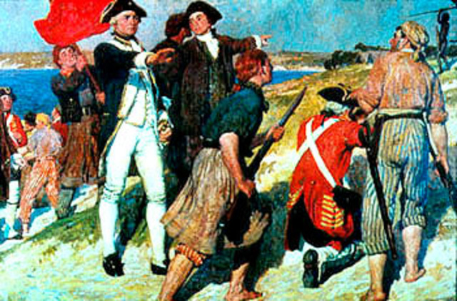 First European landing