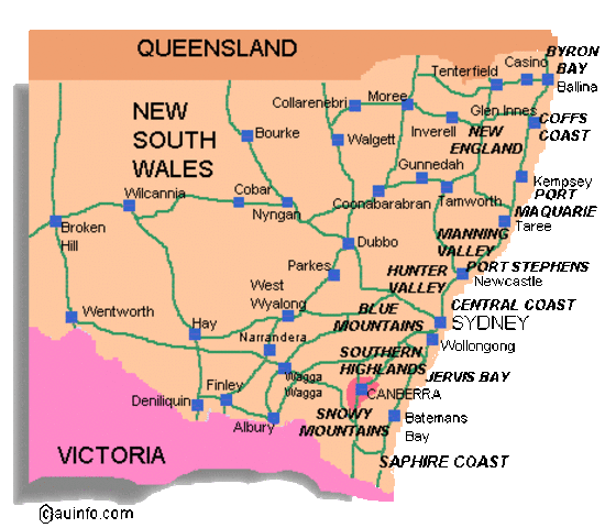 Colony of Victoria created (Victoria separated from NSW)