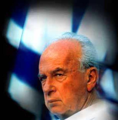 Rabin was the minster of defrence