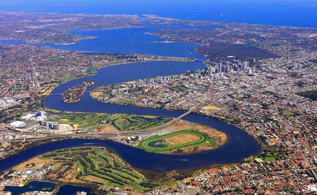 city of Swan River created (Perth)