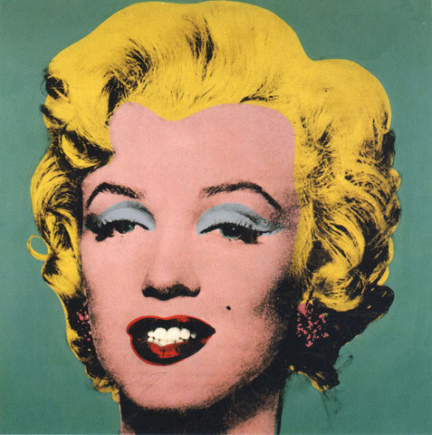 Andy Warhol vereeuwigt Marilyn Monroe in zeefdruk