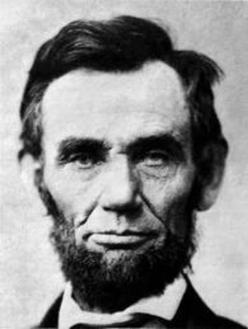 Abraham LIncoln re-elected