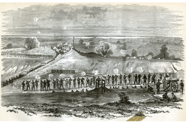 The siege of Vicksburg commences