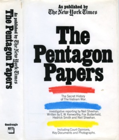 Publication of Pentagon papers