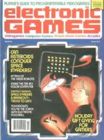 First Gaming Magazine Created