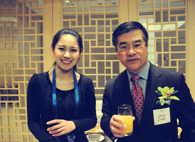 interviewed the U.S. ambassador to China - Gary Faye Locke