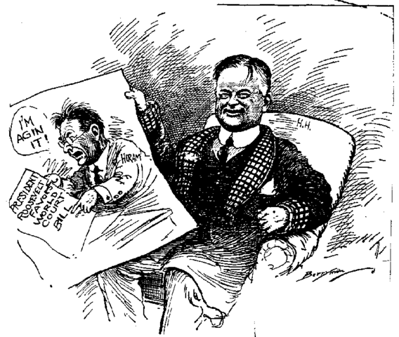 FDR Proposed the US Join the World Court