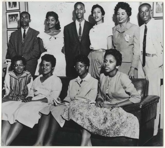 The "Little Rock Nine"