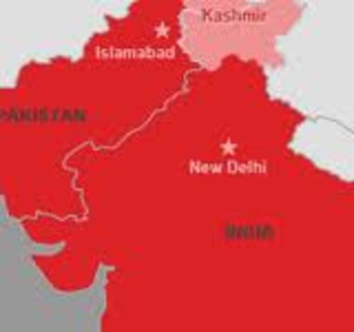 Independence granted to India and Pakistan