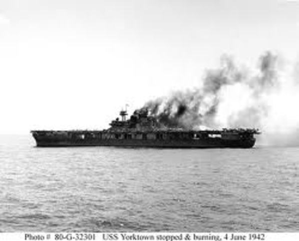 USS York is hit