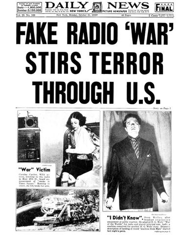 War of the Worlds Broadcast