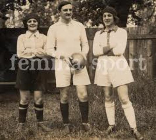 Women join the olympics