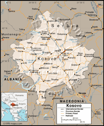 End of Kosovo war