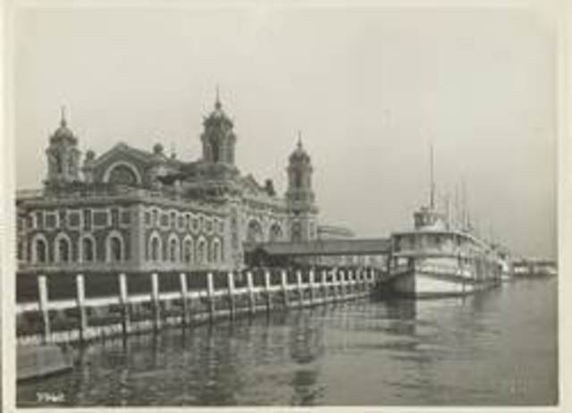 Arrival at Ellis Island (Continued)