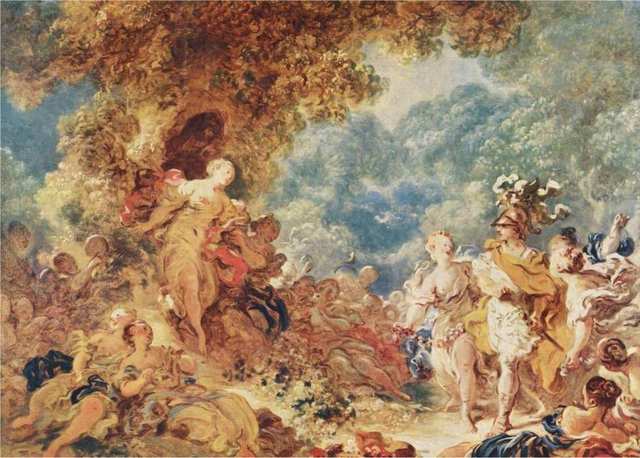 Rinaldo en los jardines de Armida