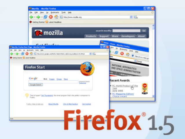 Firefox 1.5-3.6 created