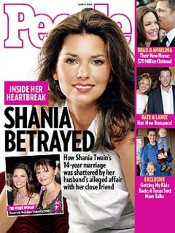 Shania's Marriage Ends