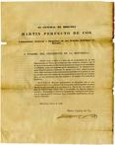 Declarartion of 1835