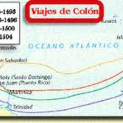 Timeline: LOS VIAJES DE CRISTOBAL COLÓN