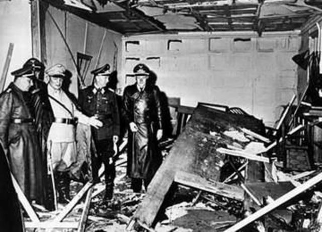 assassination attempt on hitler fails