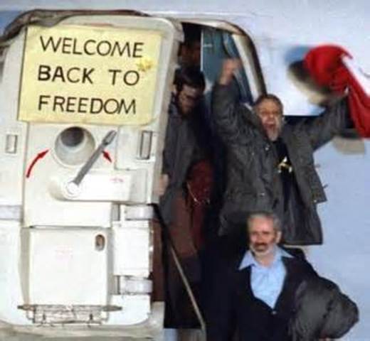 Hostages are released