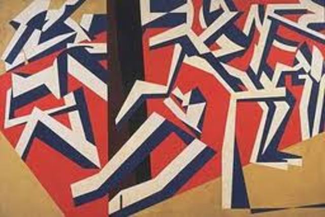 Modernist art movement in Britain; Vorticists