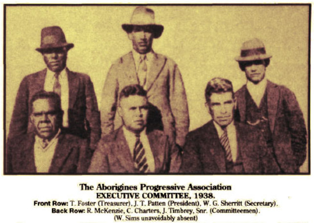Australian Aborigine's Progressive Association formed