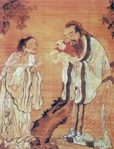 Confucius was born in 551BC.