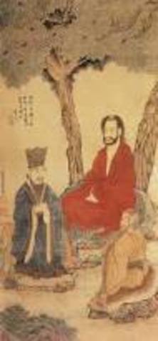 Confucius set his heart on Learning in 539BC to 533BC.