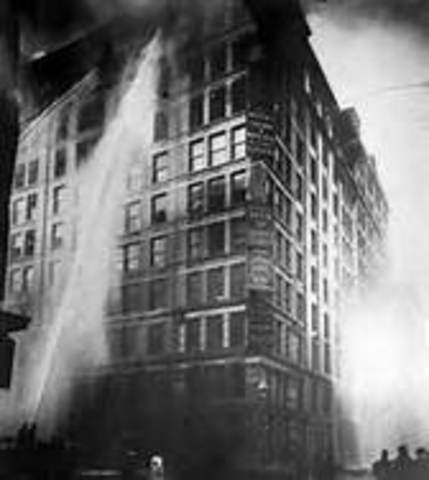 Job at Triangle Shirtwaist Factory